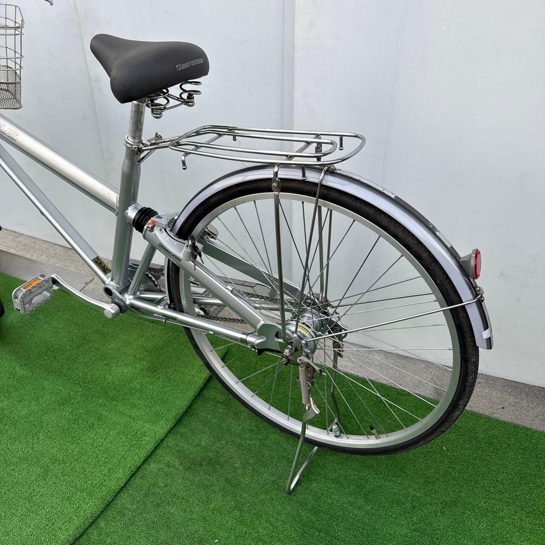 ブリヂストン 自転車27インチ 内3速 オートライト 美品 とても綺麗