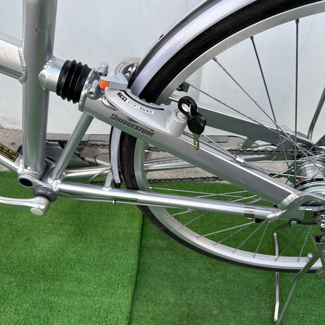 ブリヂストン 自転車27インチ 内3速 オートライト 美品 とても綺麗