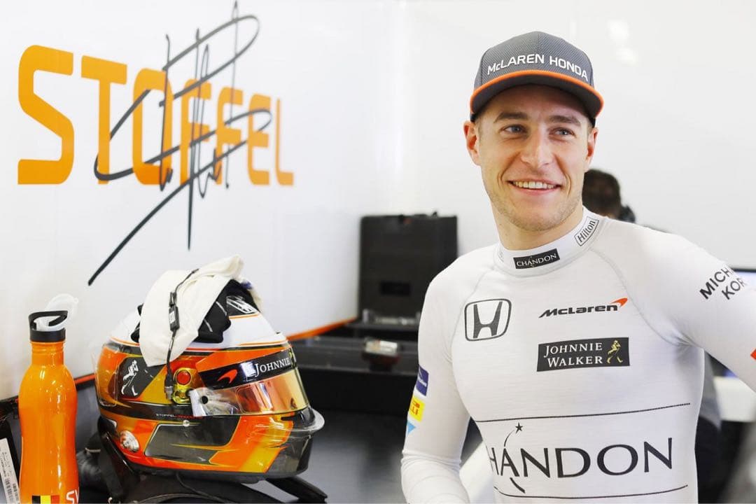 McLaren MCL32 2017 バンドーン。サイン入りミニカー1:43