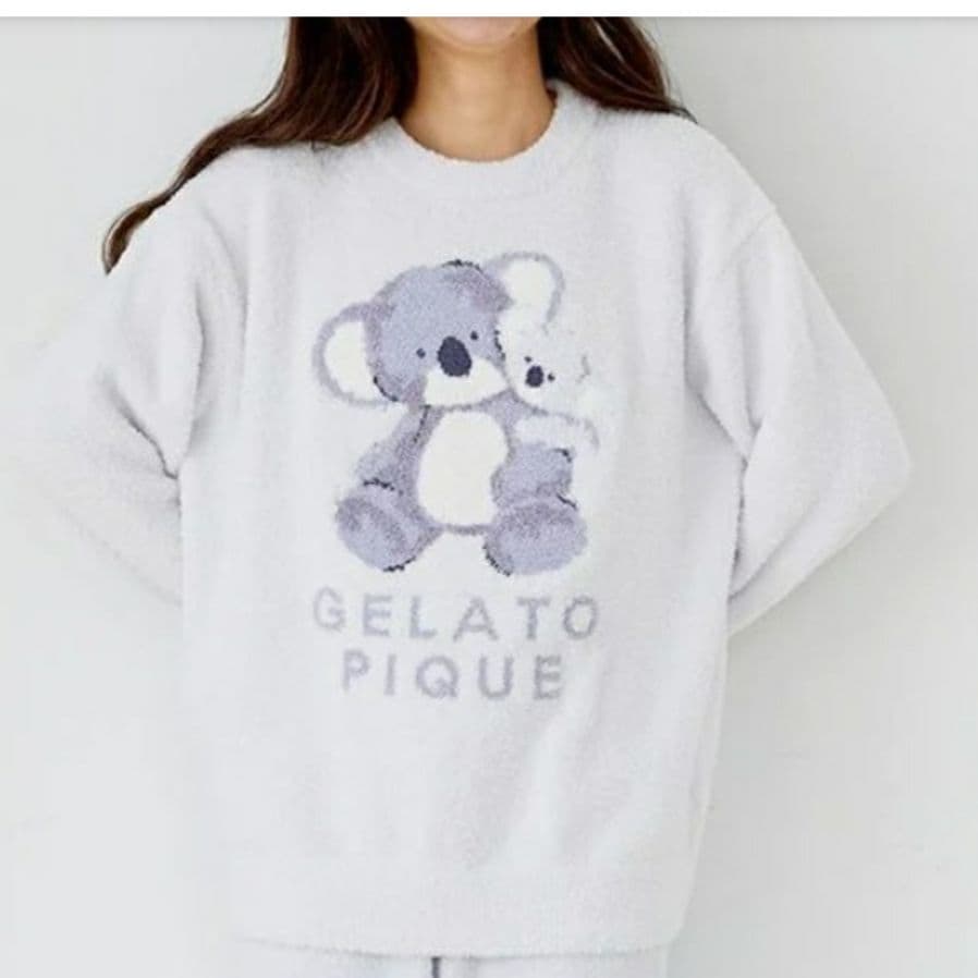 未使用 GELATO PIQUE コアラ プルオーバー