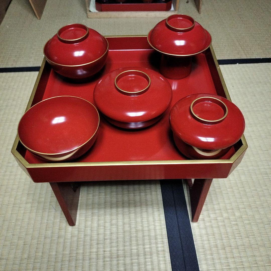 輪島塗の高御前3セット