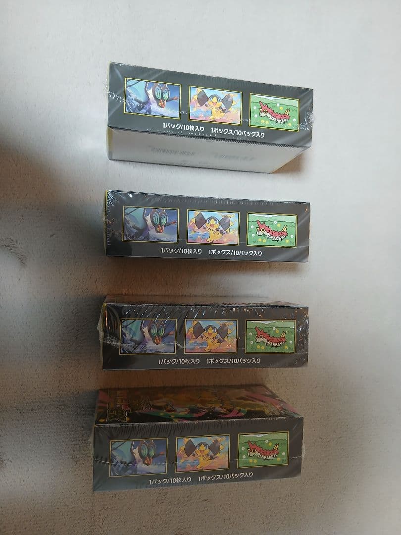 ポケモンカードゲーム MEGAドリームex BOX新品未開封シュリンク付き×4箱