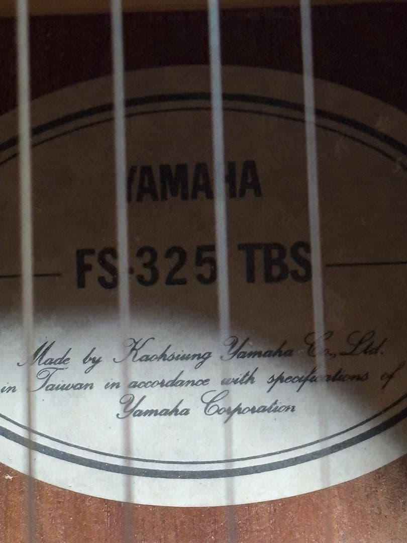 Yamaha FS-325 TBS アコースティックギター【中古品】