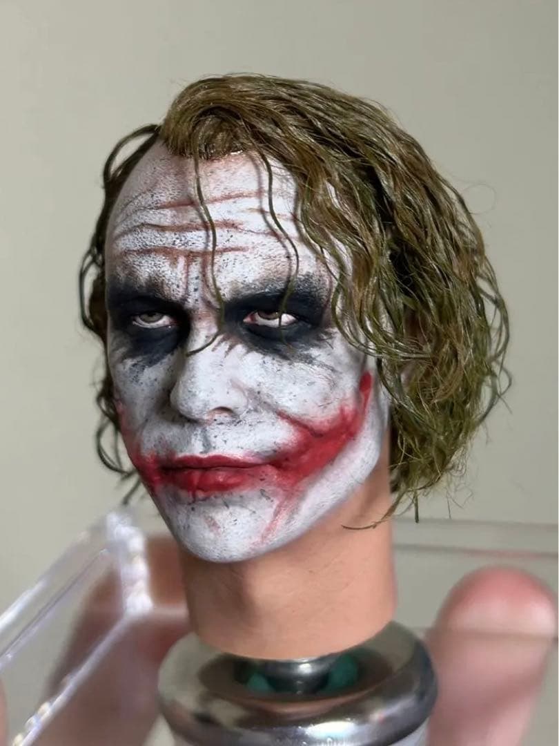 1/6 カスタム植毛ヘッド ダークナイト ジョーカー 留置所Ver.