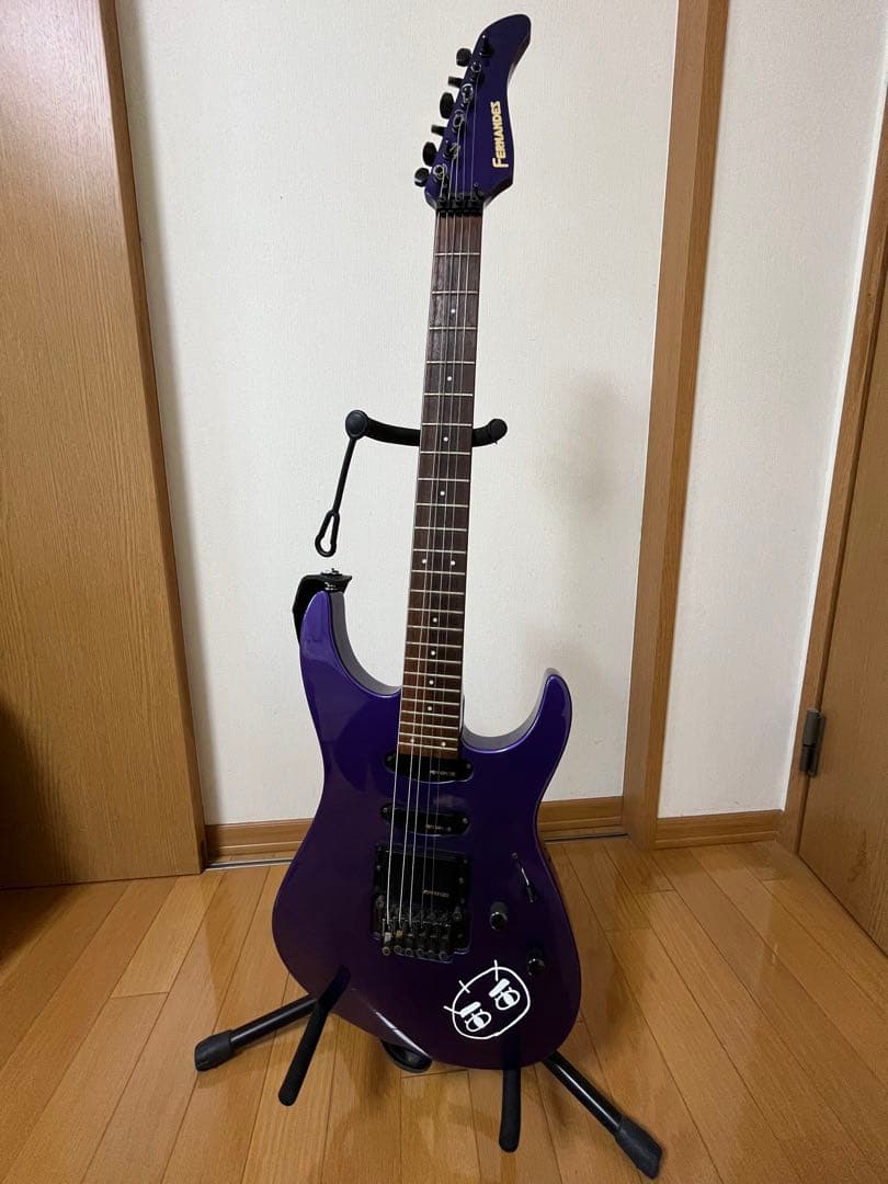 FERNANDES FR-55 purple エレキギター