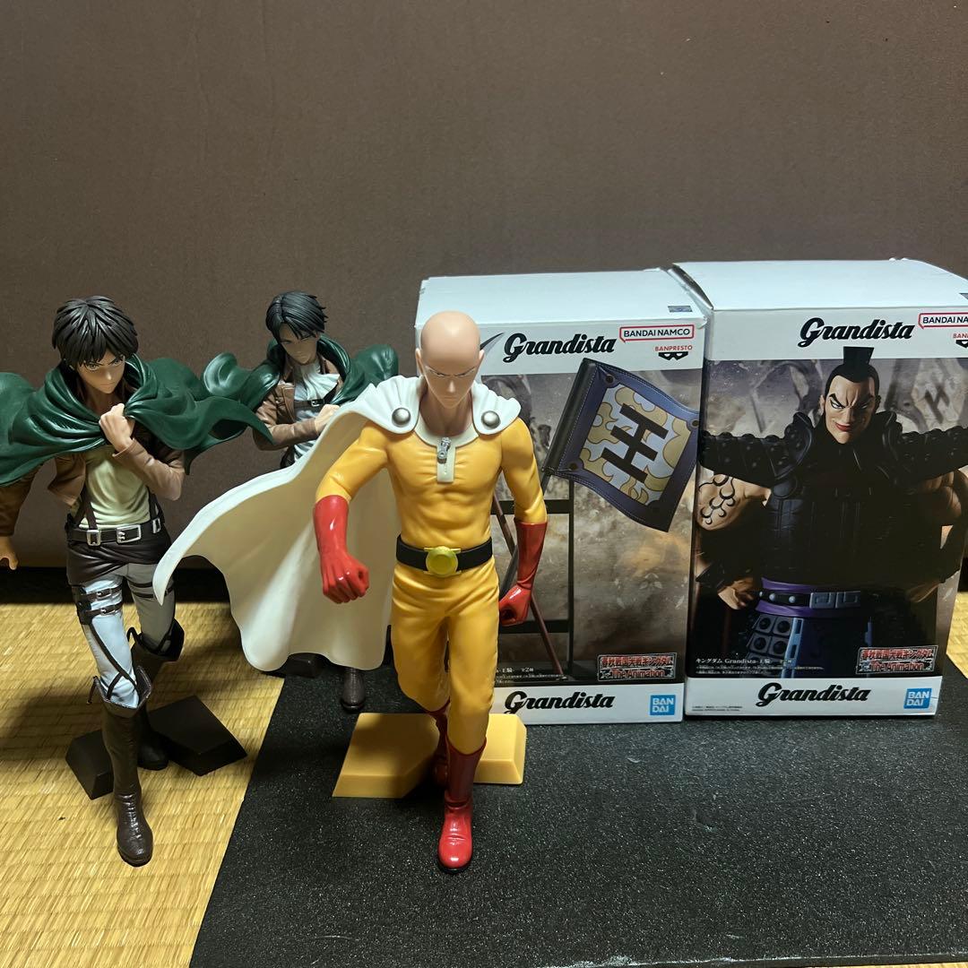 Grandista サイタマ　エレン　リヴァイ　王騎A B まとめ売り