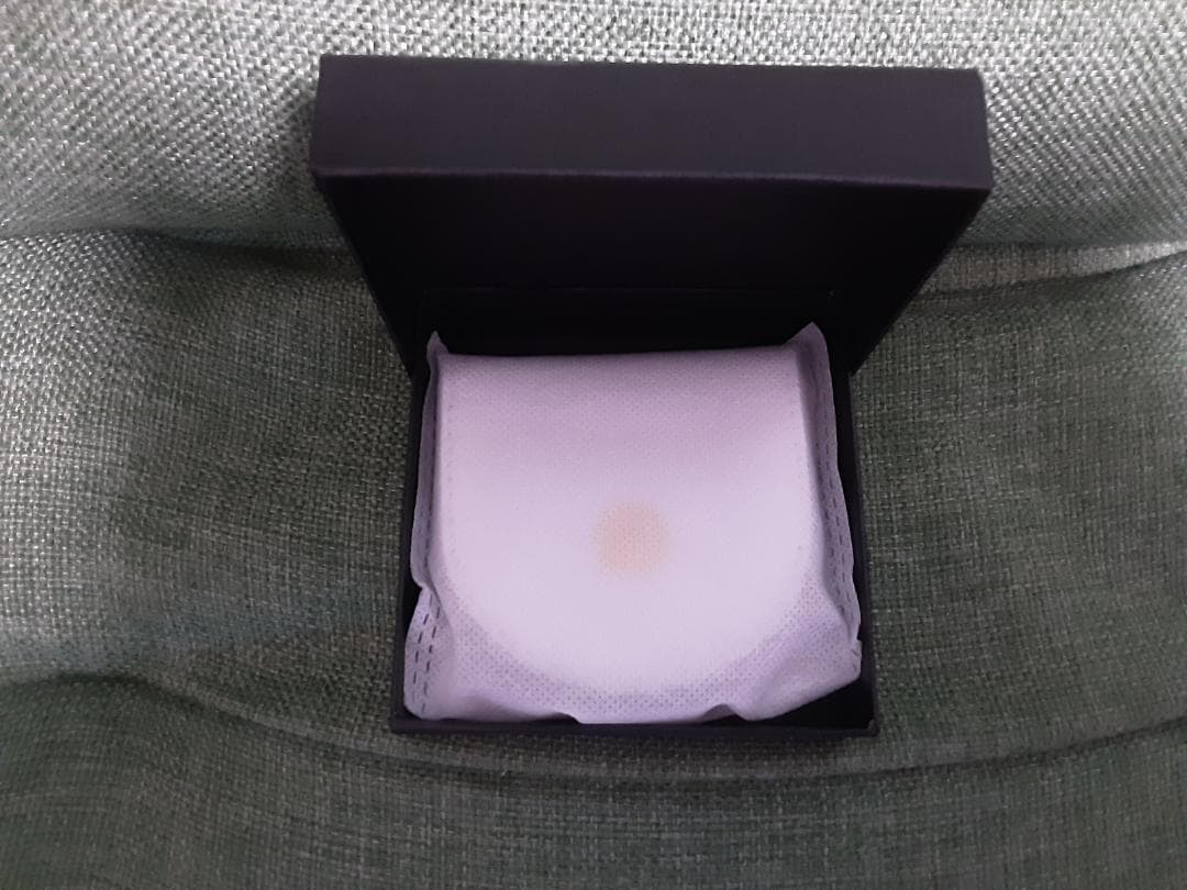 皇居財布　馬蹄型小銭入れ　シルバー