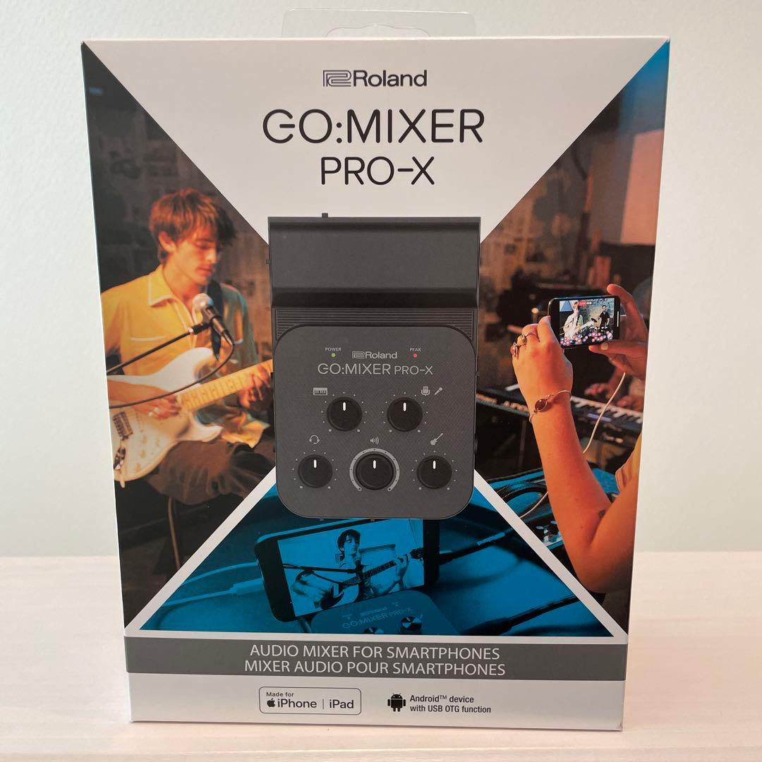 ROLAND GO：MIXERPRO-X モバイルデバイスポータブルミキサー