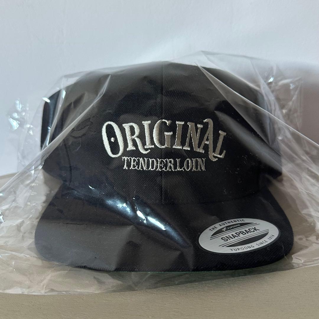TENDERLOIN テンダーロイン　スナップバック　キャップ　ブラック