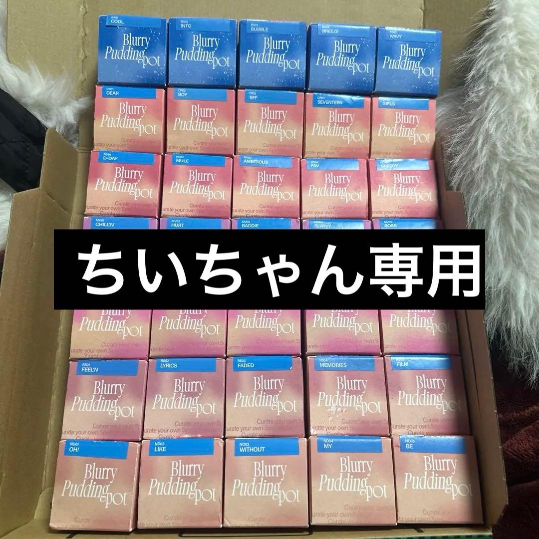 Blurry Pudding Pot クリームチーク 35個セット