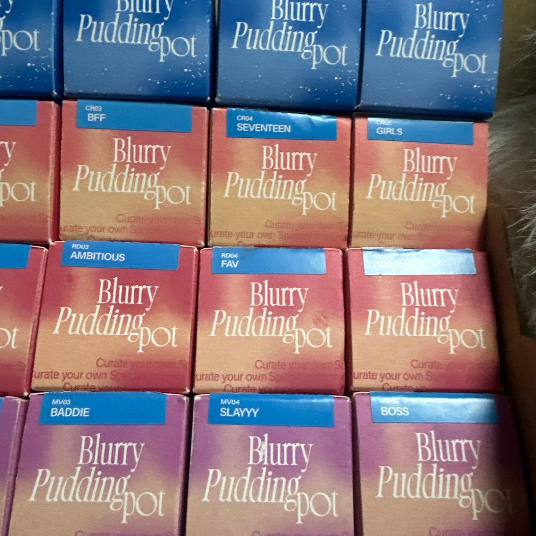 Blurry Pudding Pot クリームチーク 35個セット