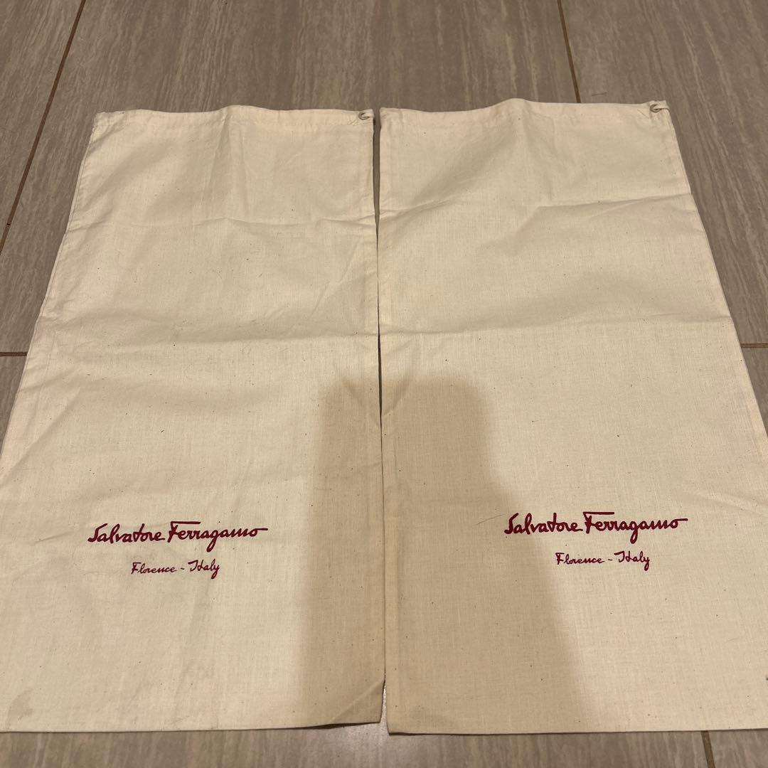 FERRAGAMO フェラガモ ブラウンレザー フリンジローファー UK7 2E