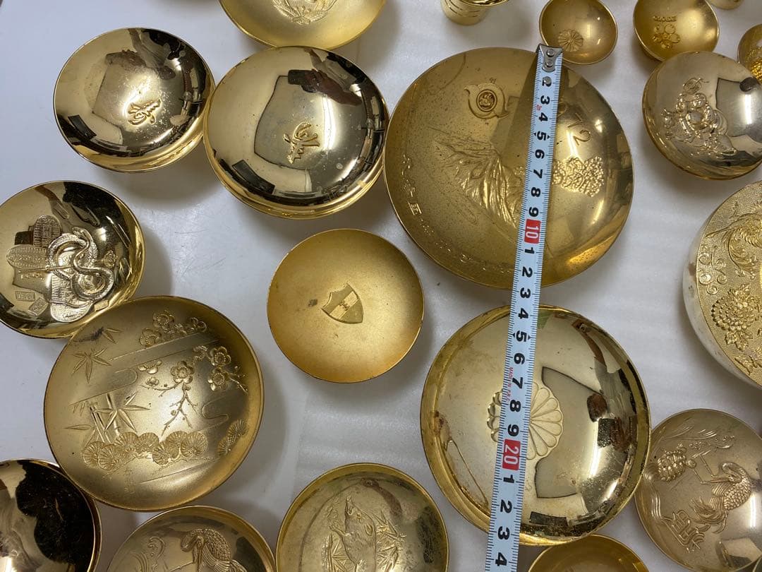 3-1909 24KGP 金盃・急須まとめ　約5.88kg