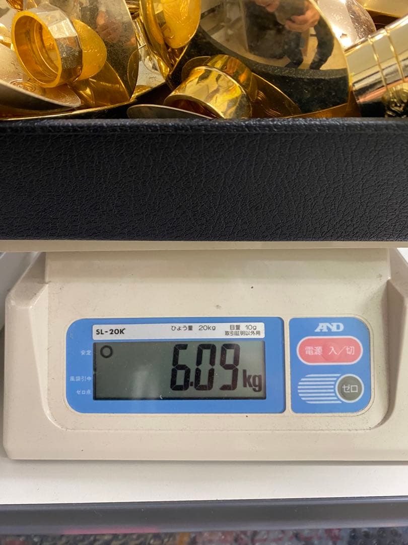 3-1909 24KGP 金盃・急須まとめ　約5.88kg