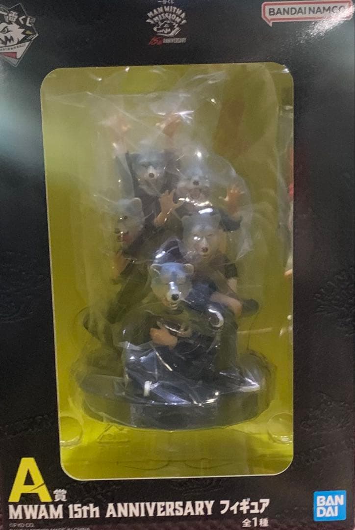 一番くじ MAN WITH A MISSION A賞 マンウィズ フィギュア