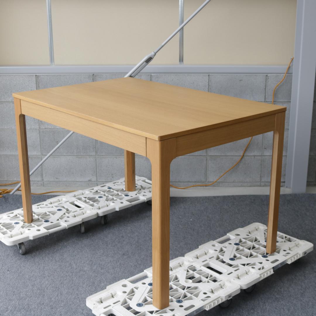 イケア エーケダーレン ヘンリクスダール ダイニングセット 伸長式テーブル