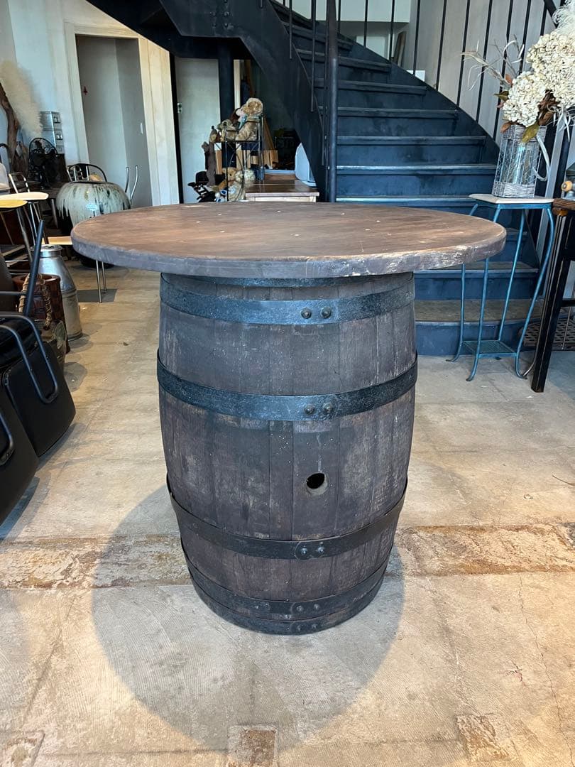 樽テーブル　カウンターテーブル