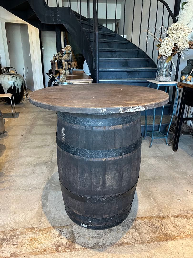 樽テーブル　カウンターテーブル