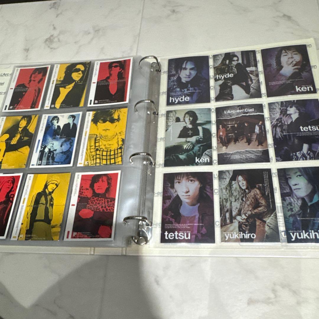 ラルク パーフェクトコレクション2 コンプリート hyde トレカ