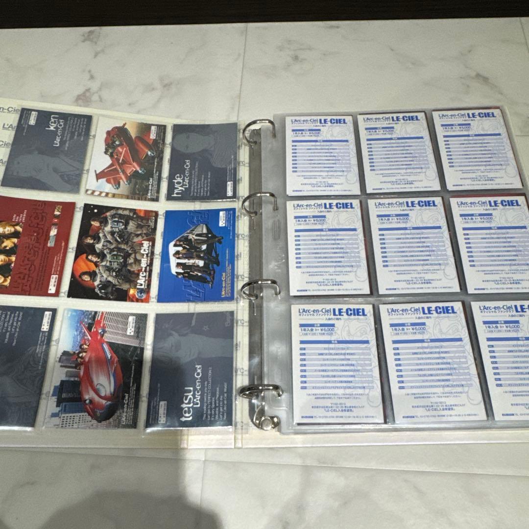 ラルク パーフェクトコレクション2 コンプリート hyde トレカ