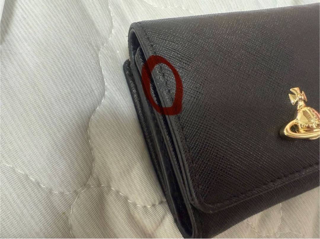 vivienne westwood 三つ折り財布 がま口 立体オーブ