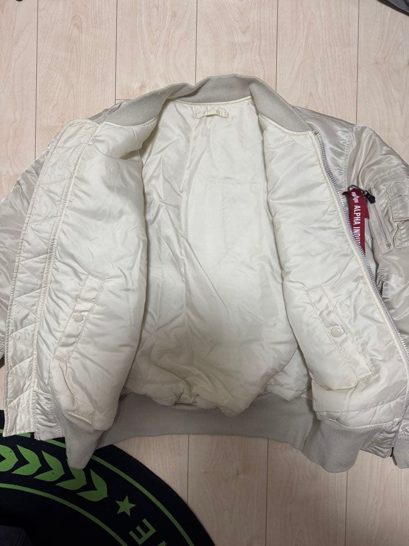 ALPHA INDUSTRIES【XL】MA-1 TIGHT JACKET