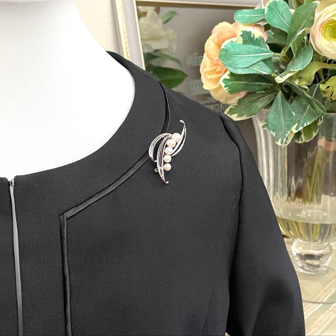 ミキモト　ブローチ　あこや真珠　本真珠　入学式　卒業式　パールブローチ　ブランド