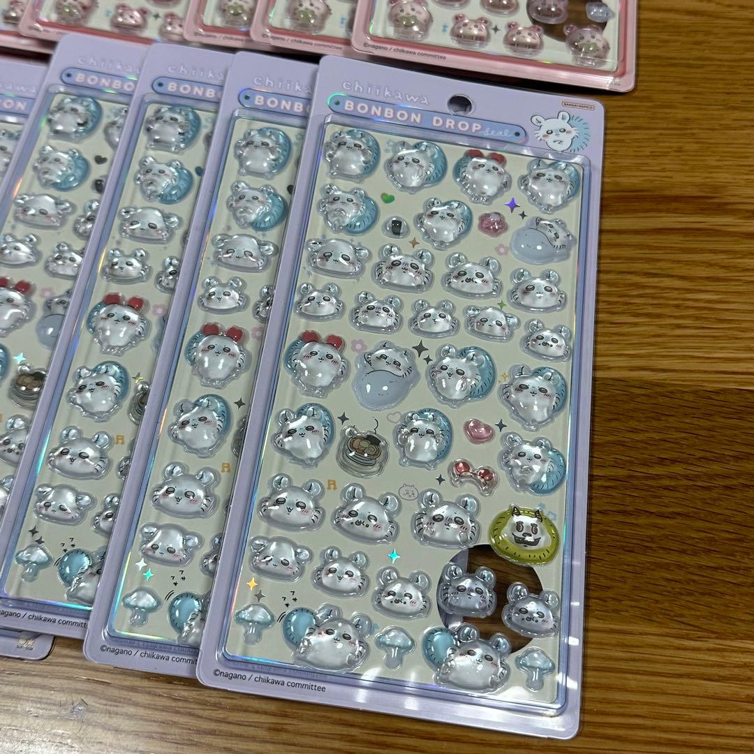 ちいかわ　第二弾　ボンボンドロップシール 4種×10セット 40枚セット