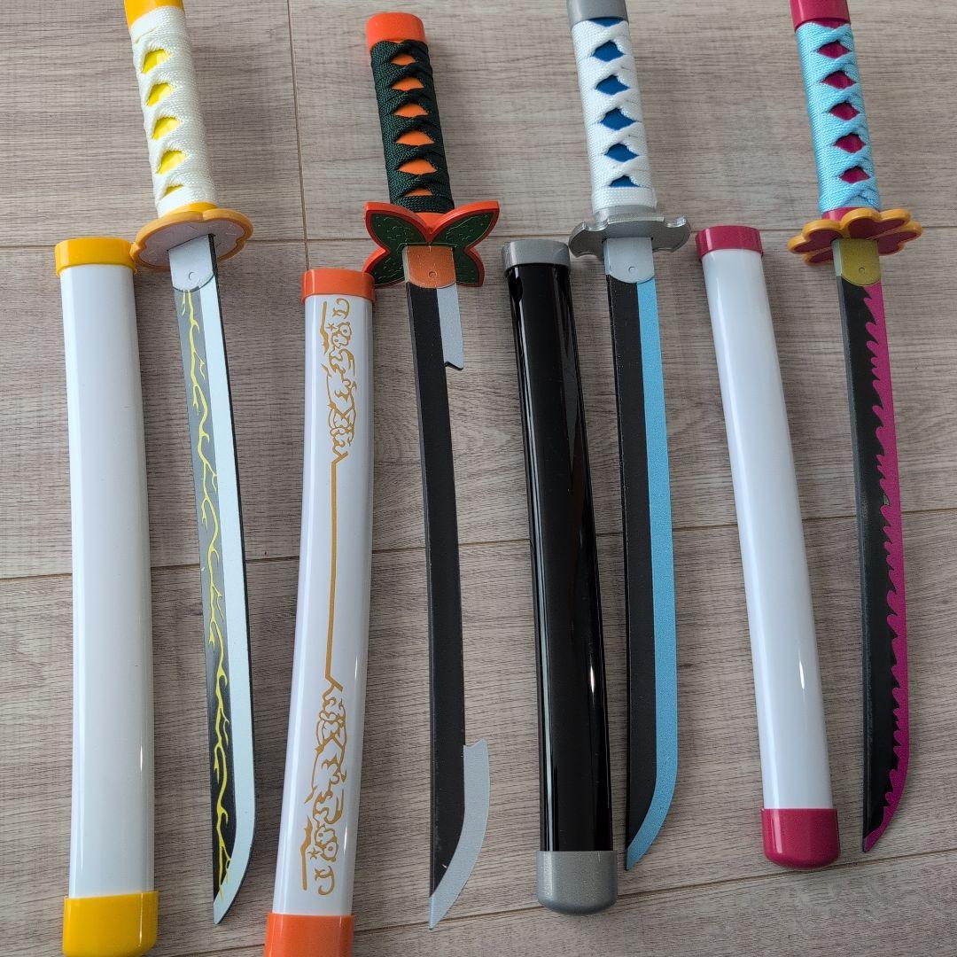 鬼滅の刃、刀 ４本セット