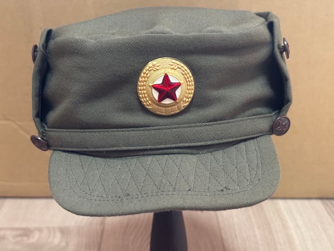 北朝鮮軍 人民軍 複製品 中田商店 戦士帽 極上品