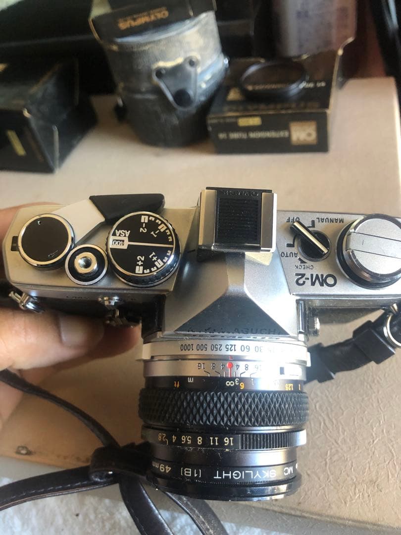 オリンパスOM-2 Olympus レトロ　フィルムカメラ