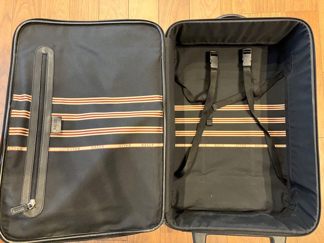 【美品】BALLY バリー キャリーケース トラベルバッグ 黒