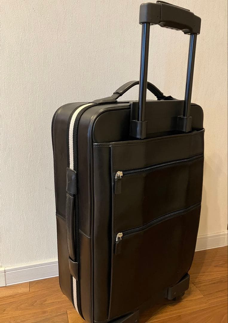 【美品】BALLY バリー キャリーケース トラベルバッグ 黒