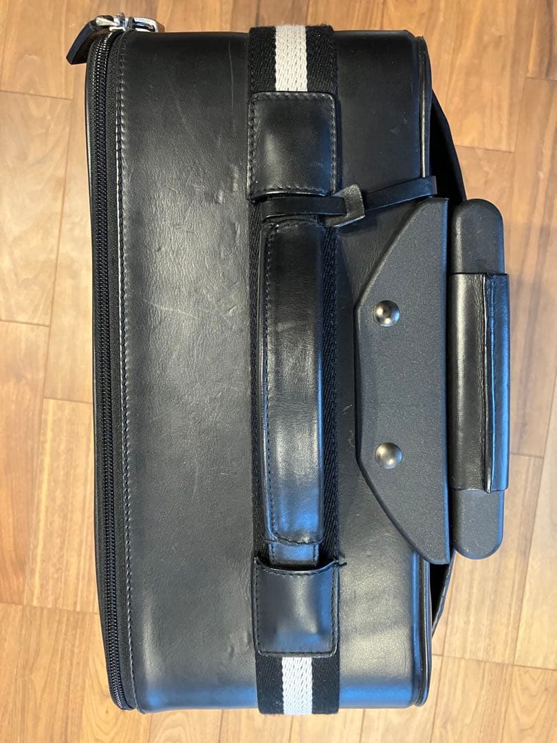 【美品】BALLY バリー キャリーケース トラベルバッグ 黒