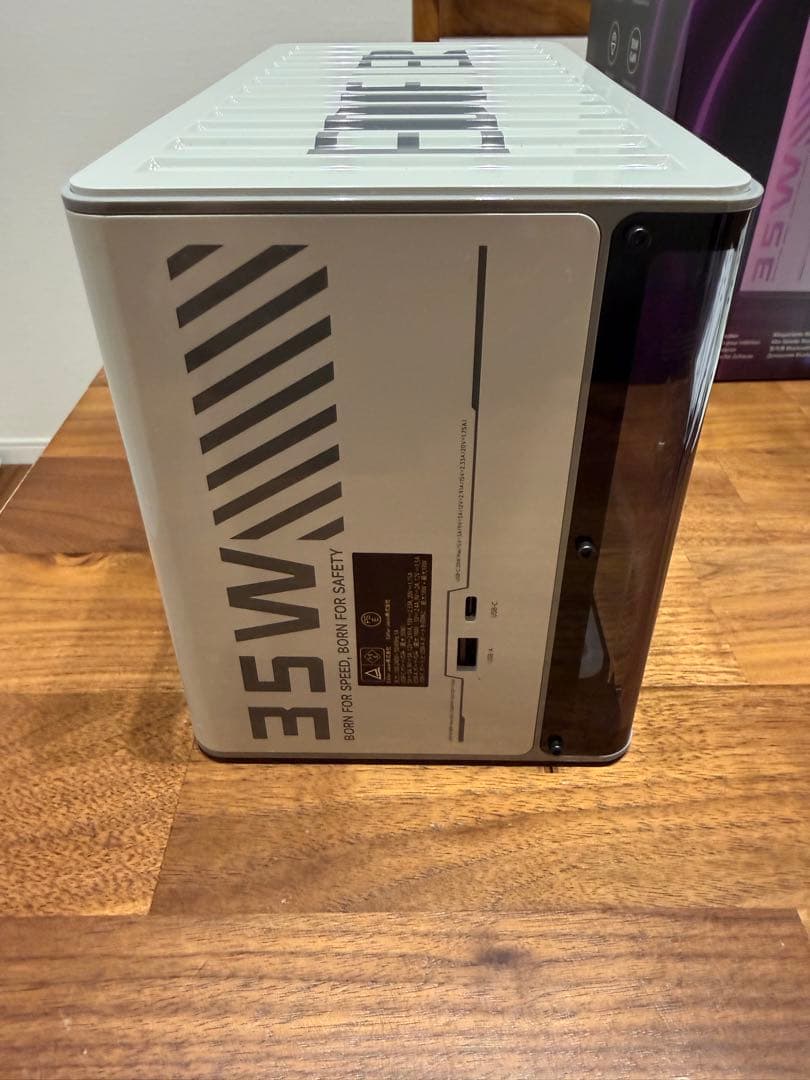 【美品】Edifier QD35　ホワイト　スピーカー ゲーミングPC