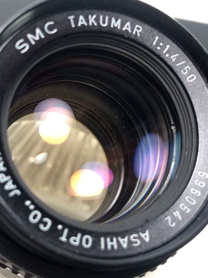 フード付き　smc takumar 50mm f1.4 m42