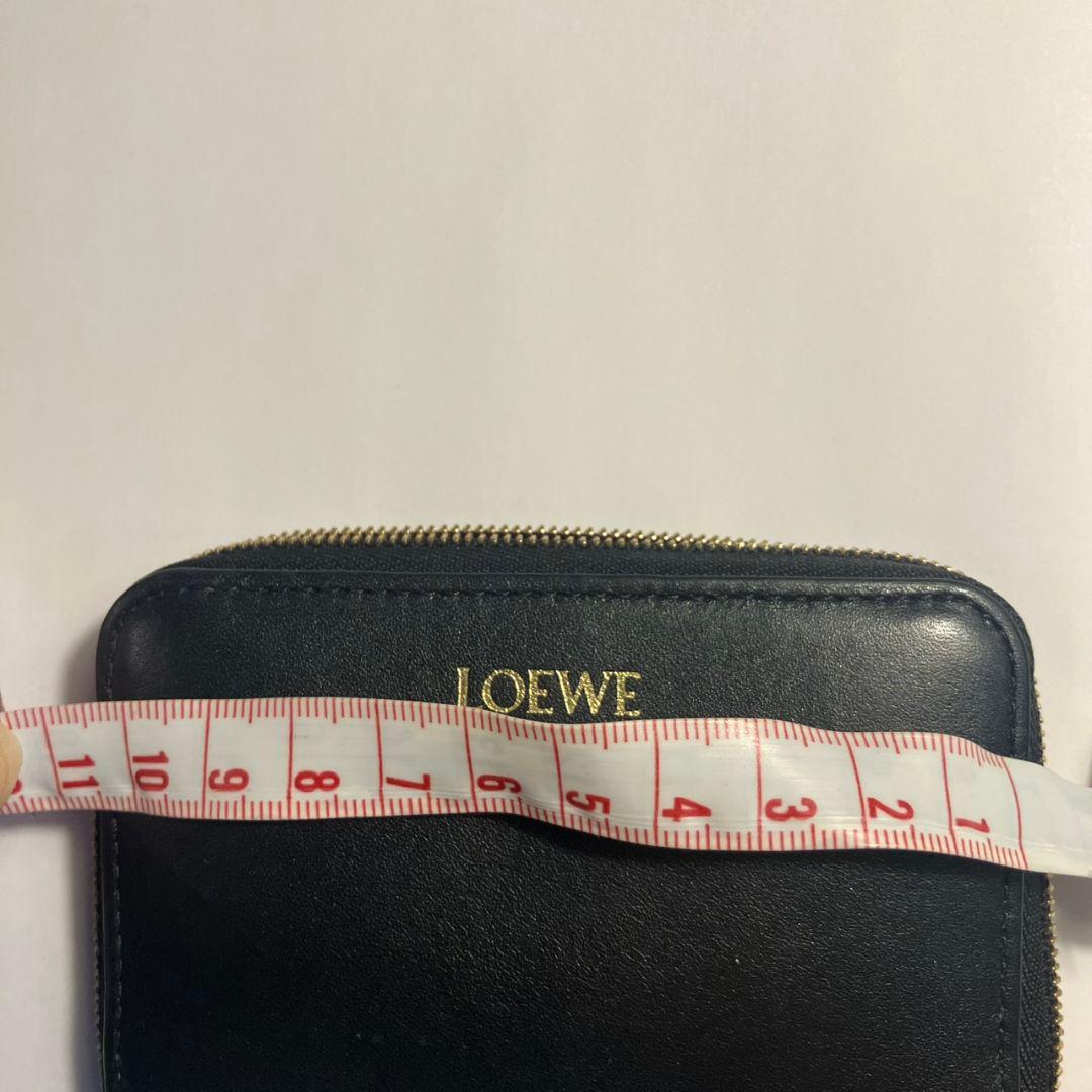 現行【極美品】LOEWE ノット コンパクト ジップアラウンド ウォレット