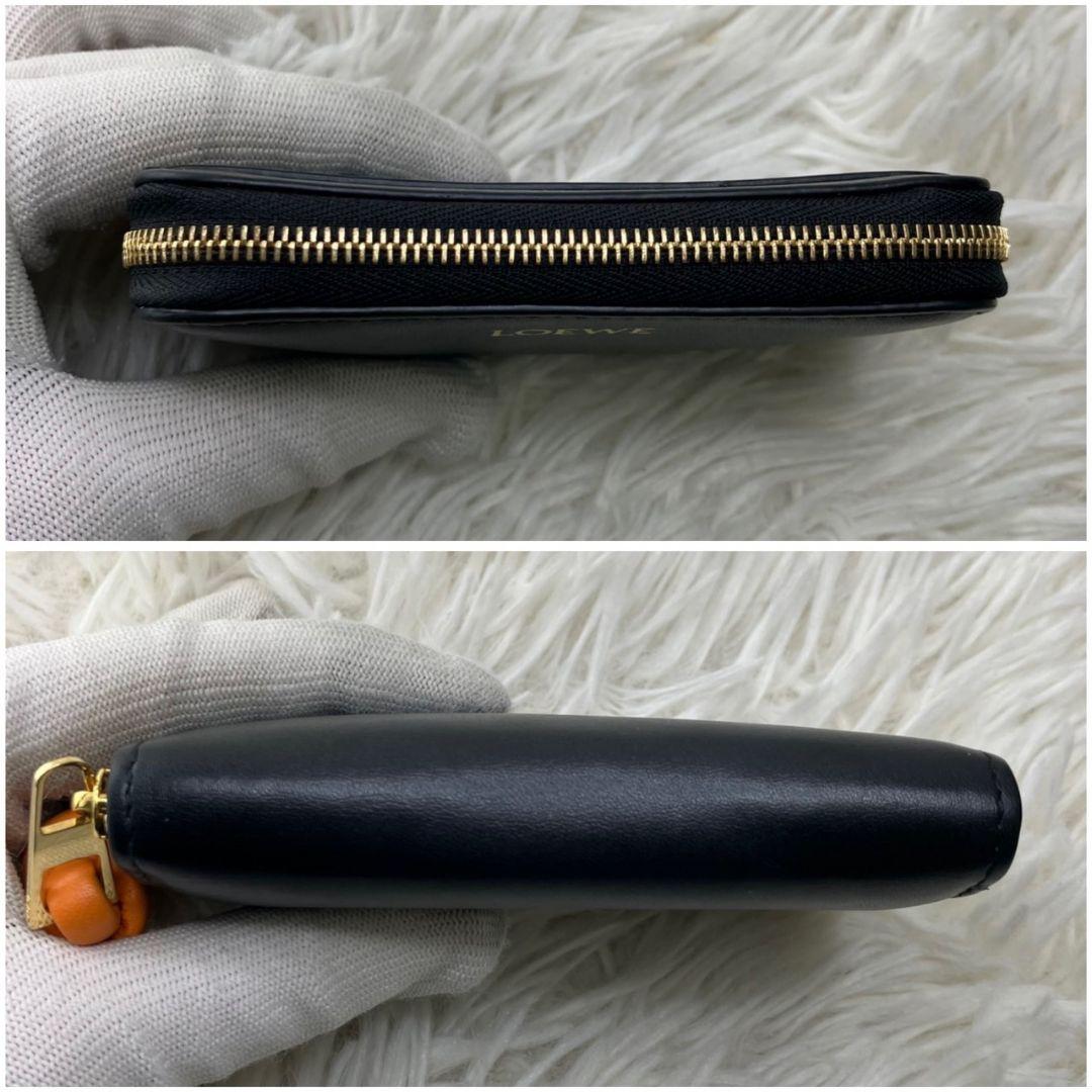 現行【極美品】LOEWE ノット コンパクト ジップアラウンド ウォレット