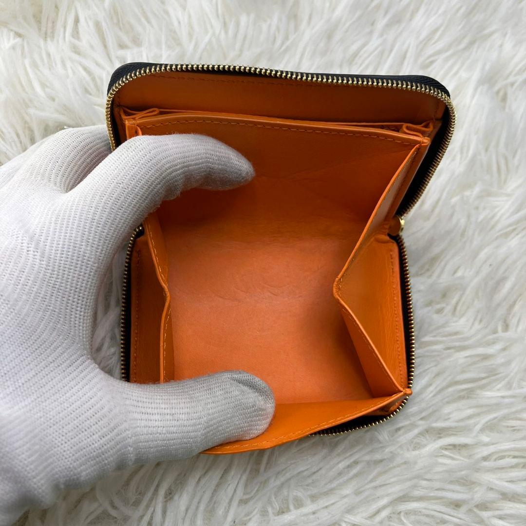 現行【極美品】LOEWE ノット コンパクト ジップアラウンド ウォレット