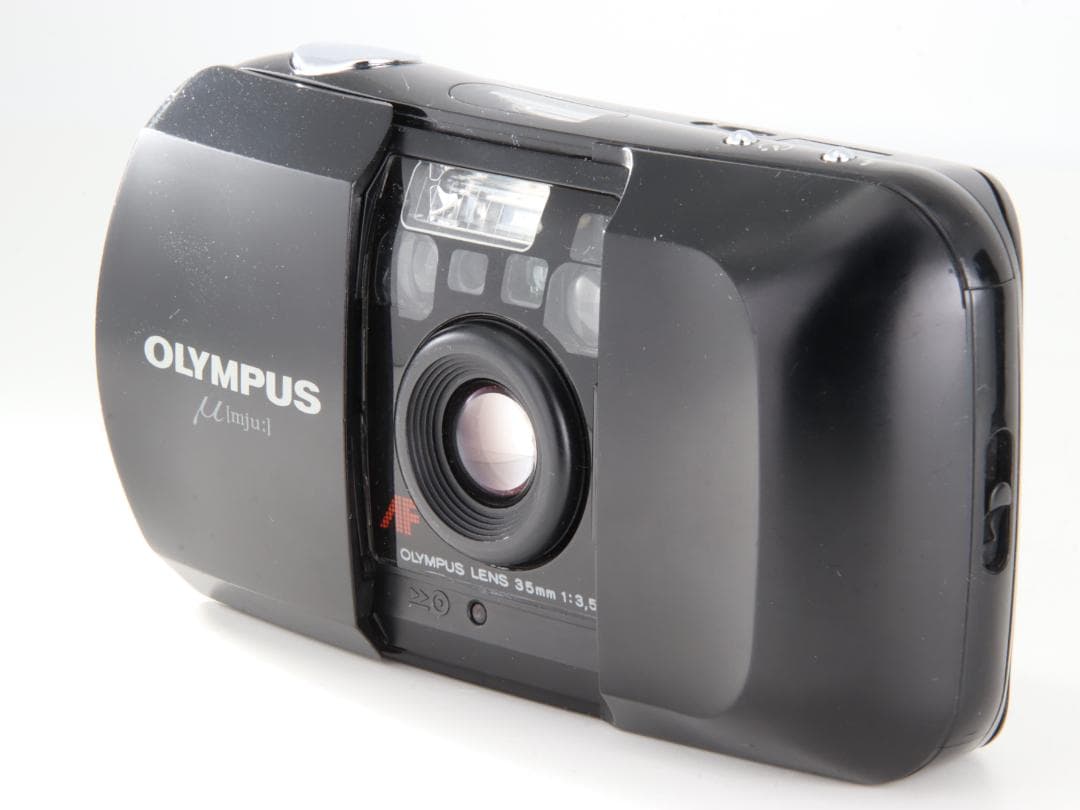 【動作確認済】OLYMPUS μ オリンパス ミュー ブラック #5969