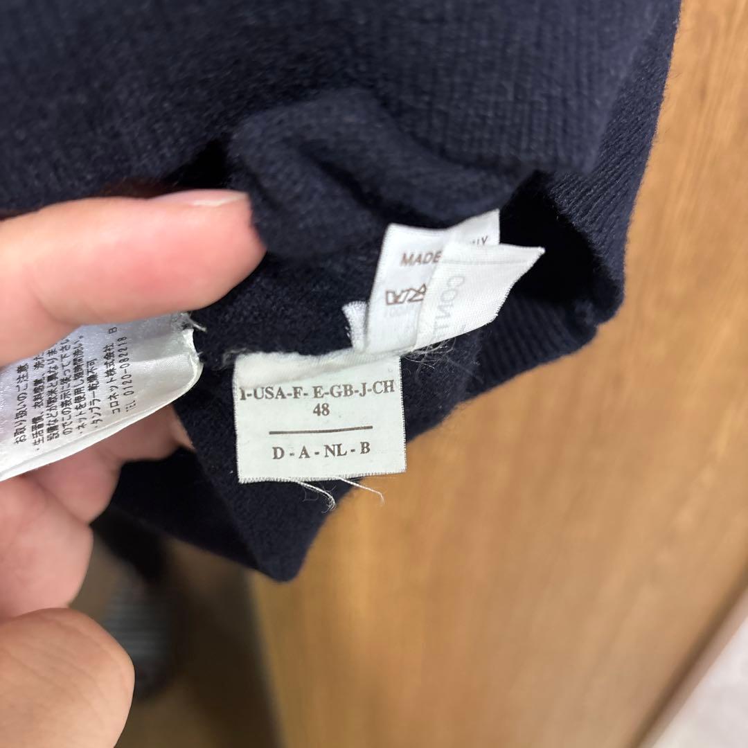 BRUNELLO CUCINELLI ネイビー カシミヤ ベスト