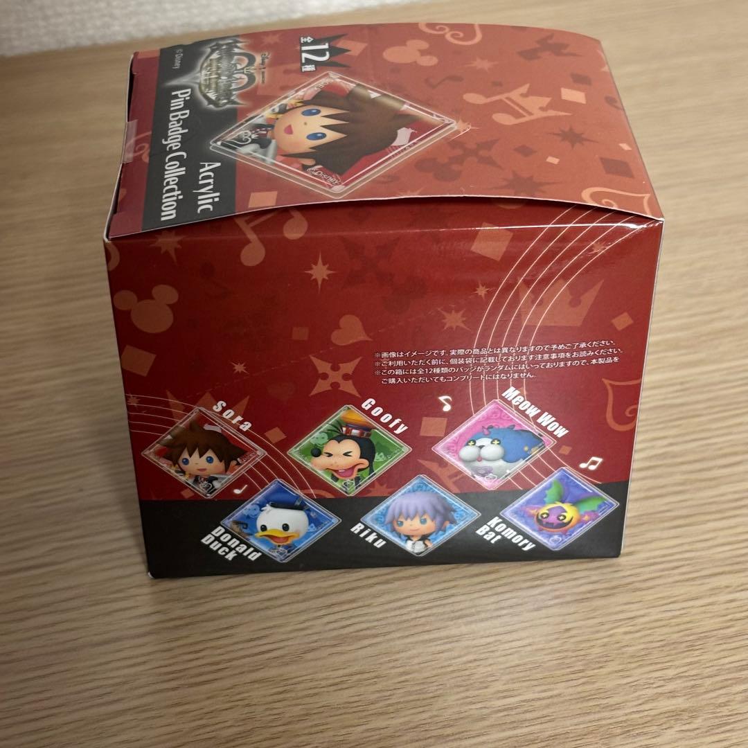 キングダムハーツ メロディオブメモリー　アクリルバッジコレクション 12個BOX