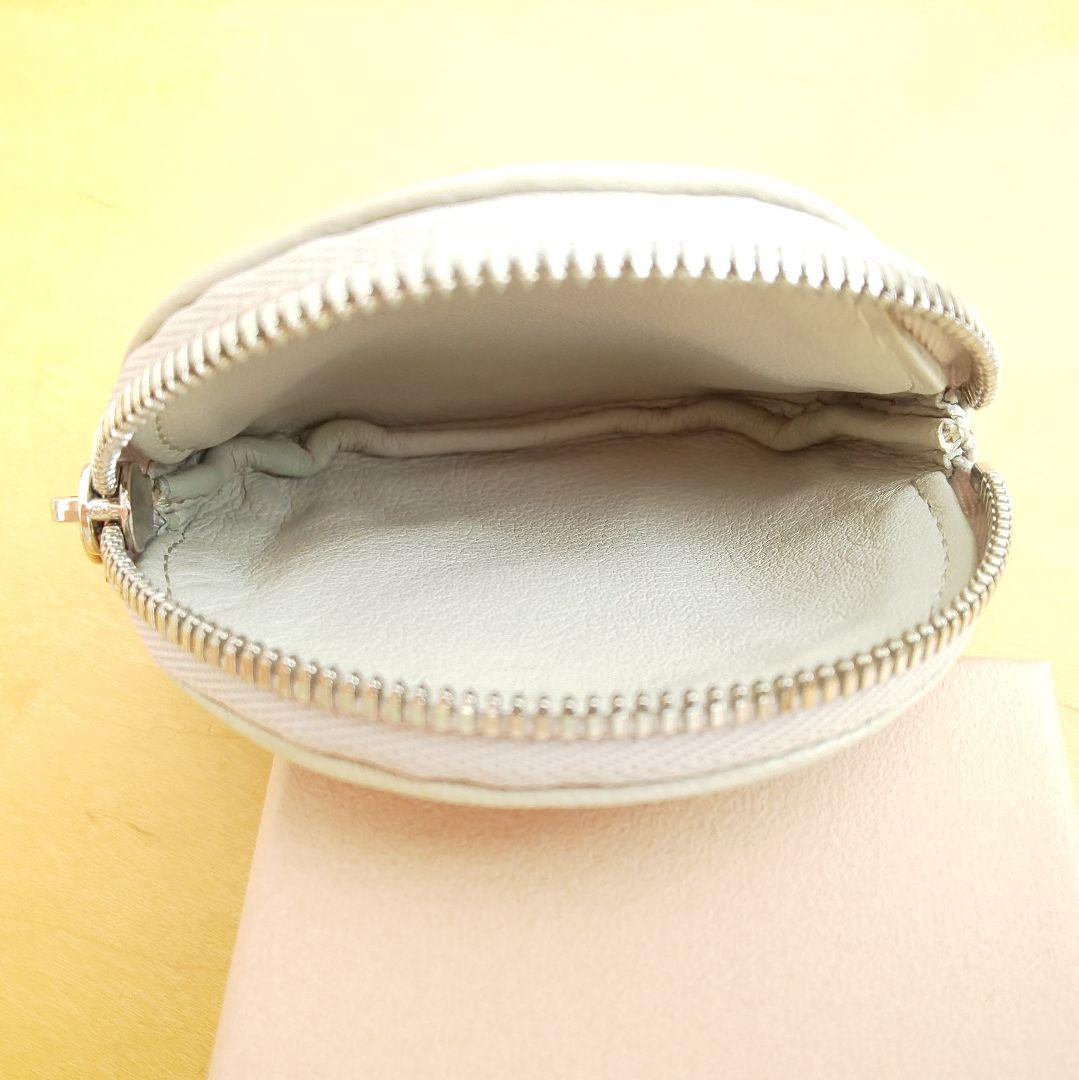 ARTS&SCIENCE ケース Round pouch アイボリー 美品