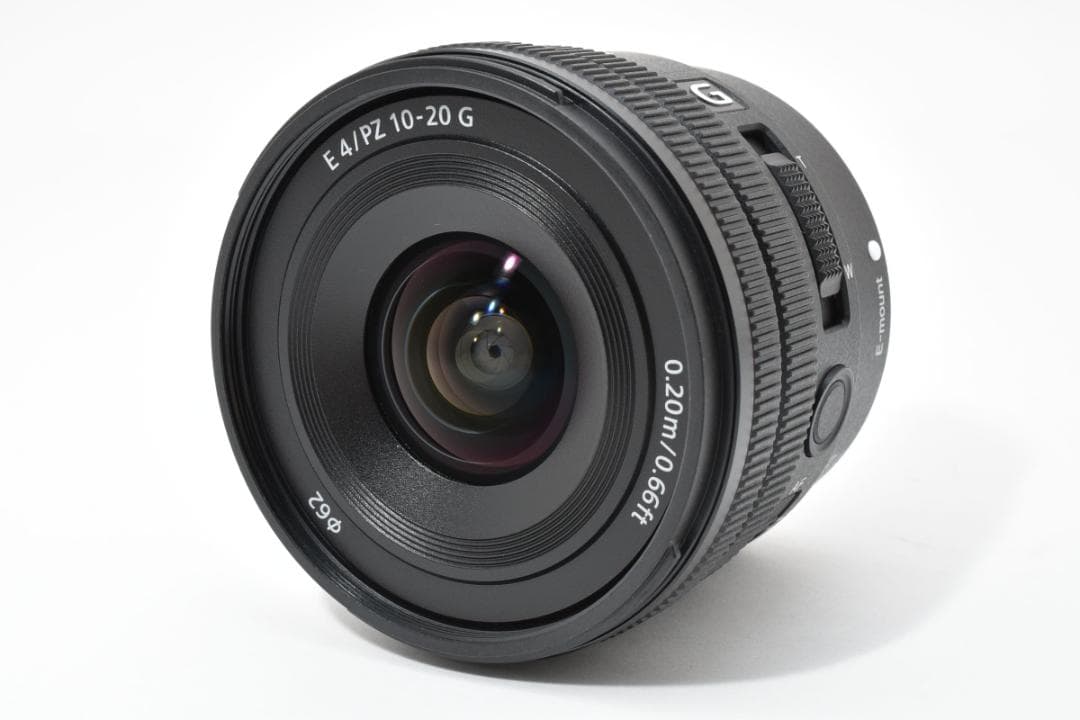 SONY E PZ 10-20mm F4G 望遠 ズーム デジタルカメラレンズ