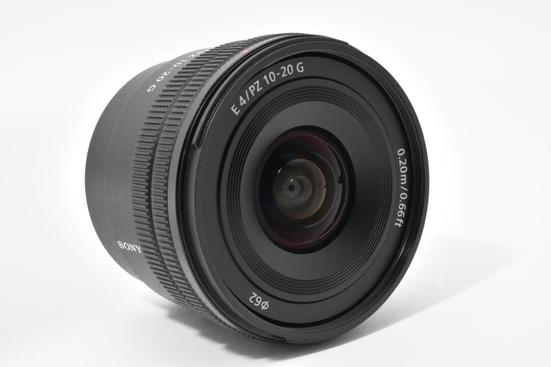 SONY E PZ 10-20mm F4G 望遠 ズーム デジタルカメラレンズ
