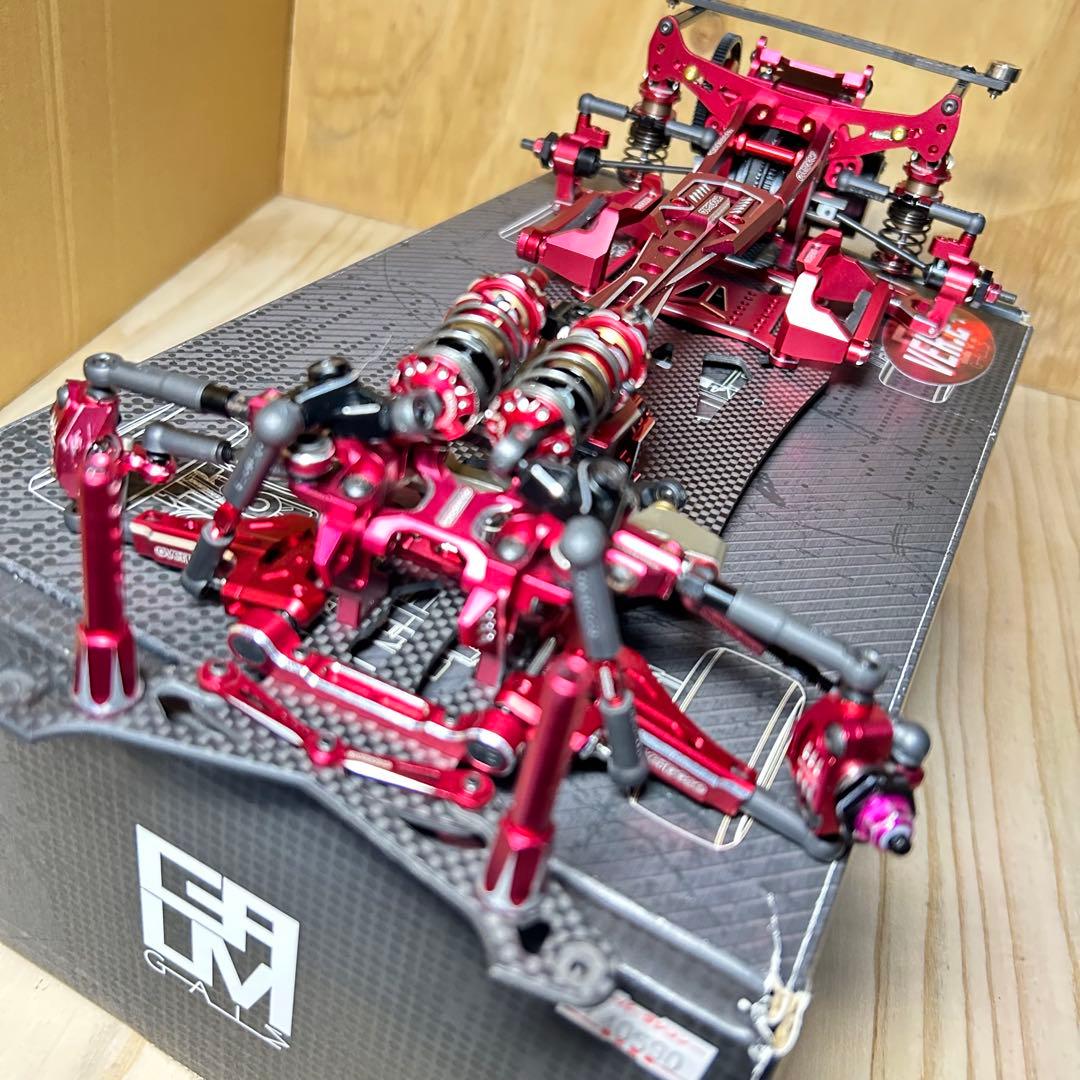 オーバードーズ OVERDOSE GALM ほぼフルオプ 赤 ガルム シャーシ