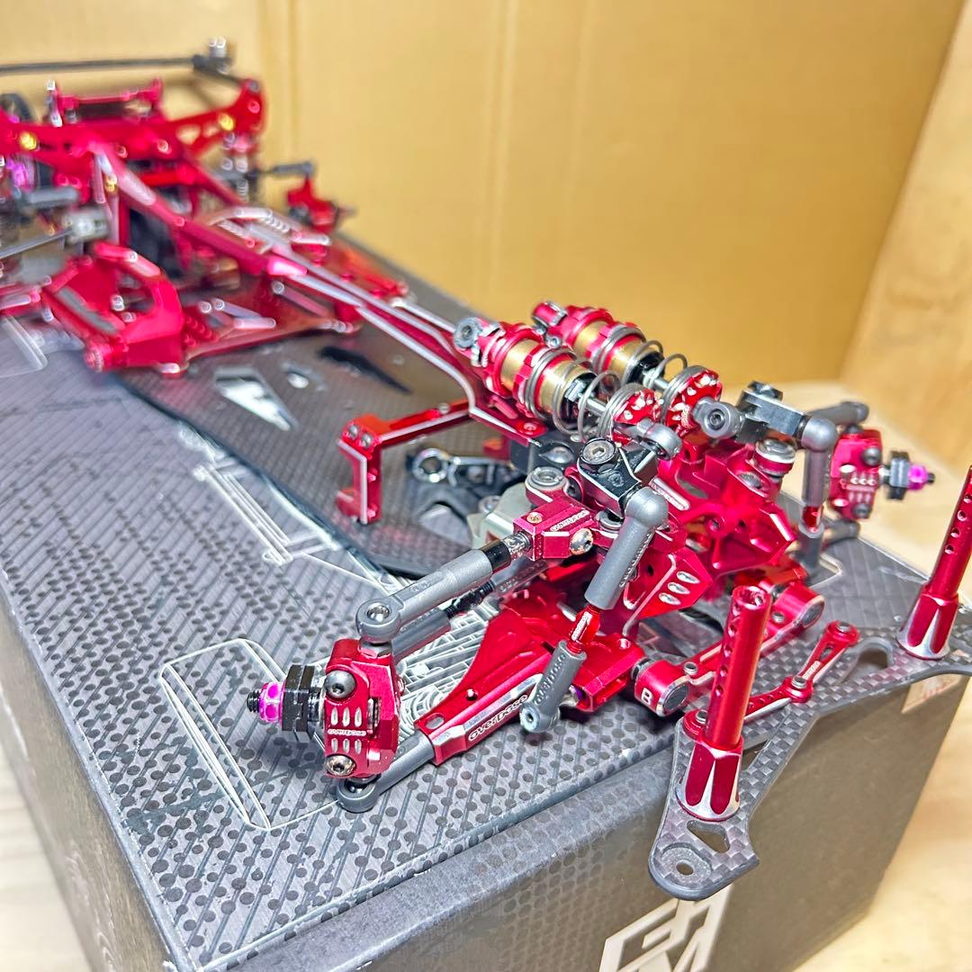 オーバードーズ OVERDOSE GALM ほぼフルオプ 赤 ガルム シャーシ