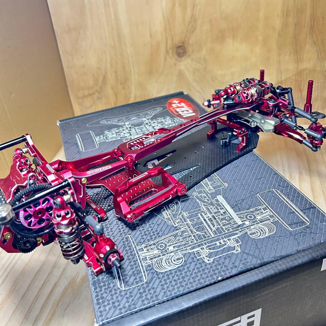 オーバードーズ OVERDOSE GALM ほぼフルオプ 赤 ガルム シャーシ