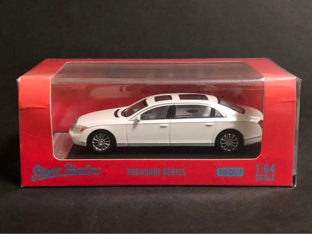Stance Hunters 1/64 マイバッハ 62 ホワイト　599台限定