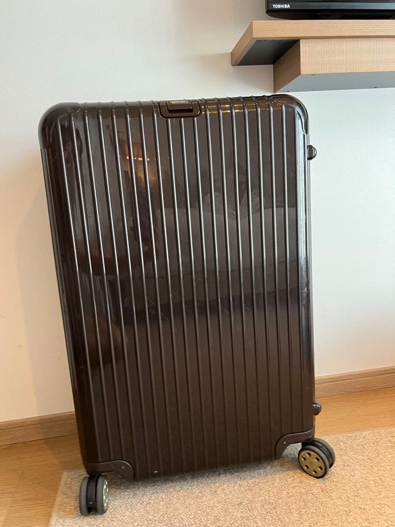 美品 RIMOWA リモワ サルサデラックス ダークブラウン チェックインL相当